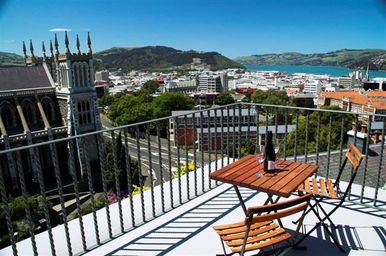 Hotel for sale Dunedin NZ overlooking city